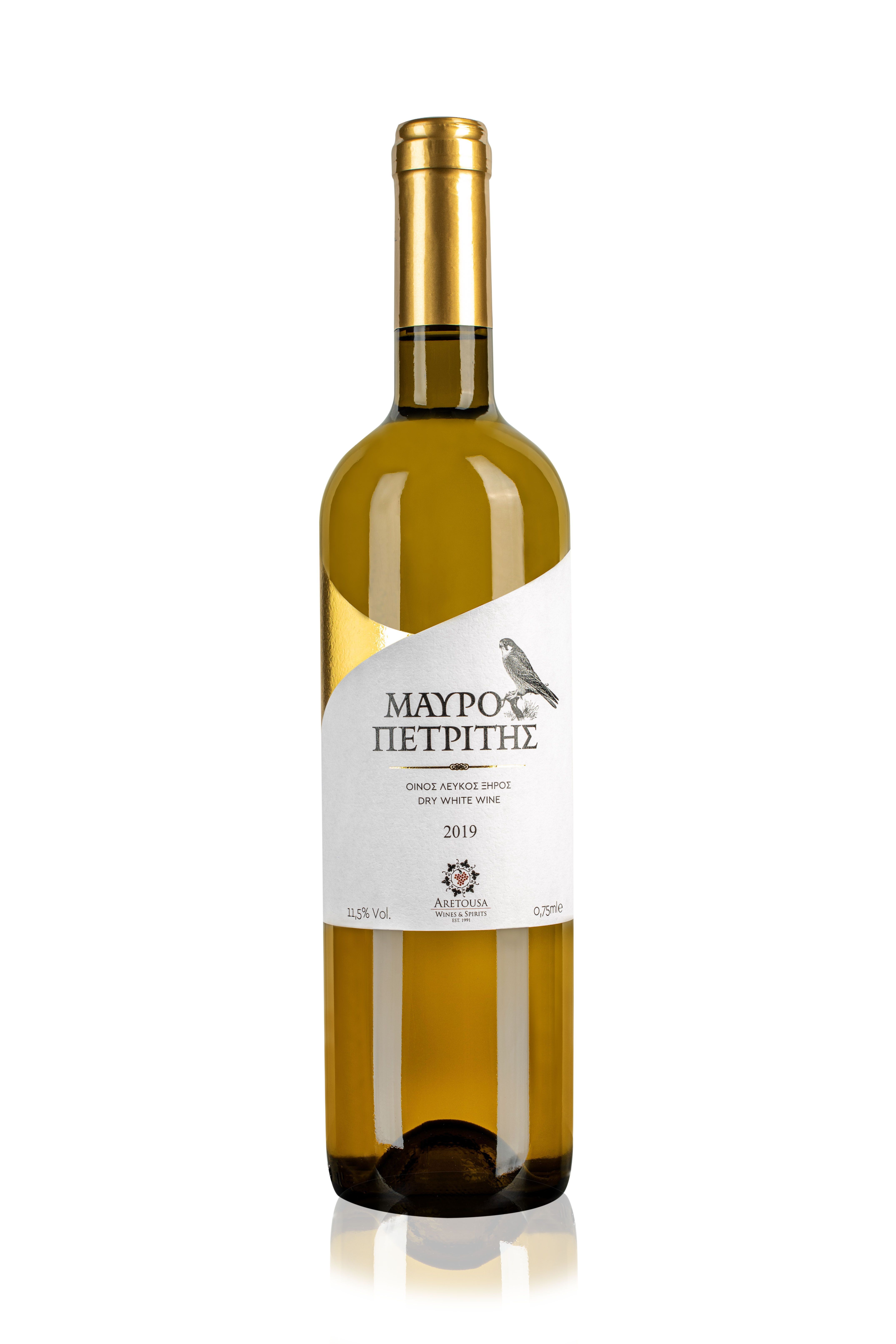 Dry White Wine Mavropetritis 